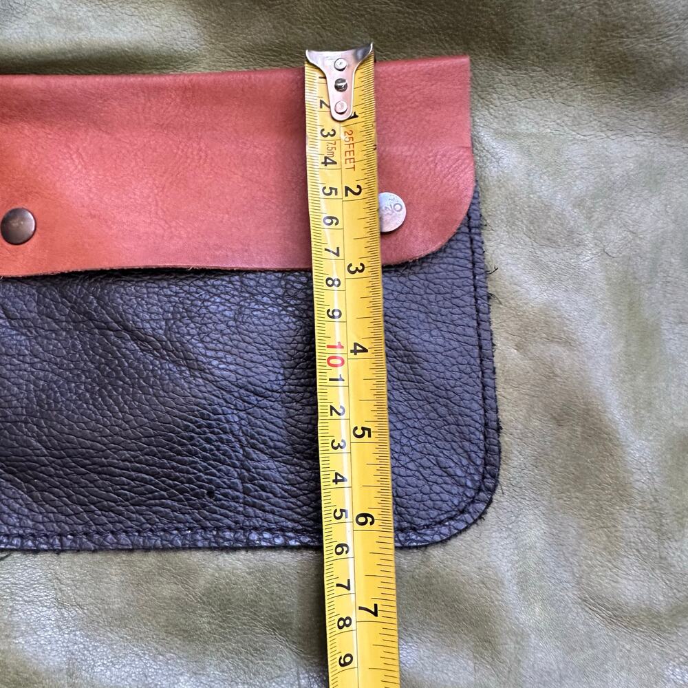 Ebano handmade Italian leather satchel messenger bag - Picture 16 of 16